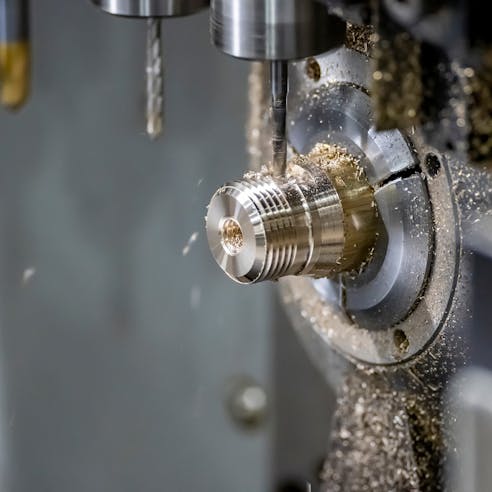 Swiss machining. Image Credit: Shutterstock.com/Pixel B