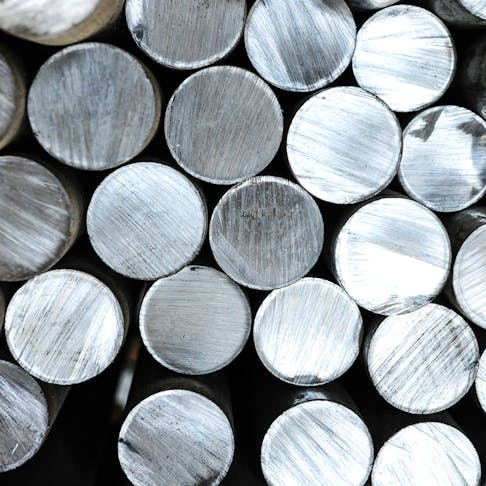 Aluminum rods. Image Credit: Shutterstock.com/Yulia Grigoryeva