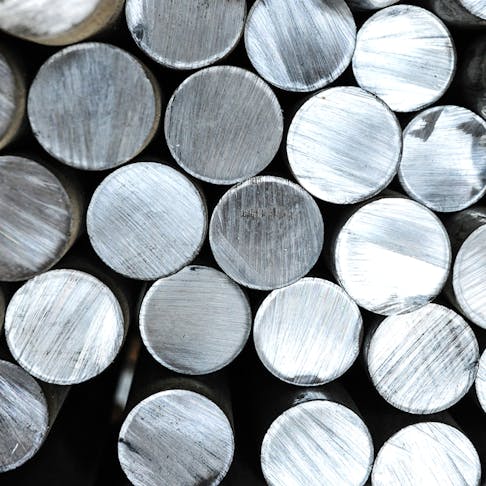Aluminum rods. Image Credit: Shutterstock.com/Yulia Grigoryeva