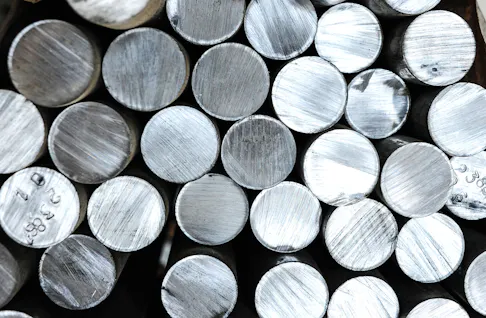 Aluminum rods. Image Credit: Shutterstock.com/Yulia Grigoryeva
