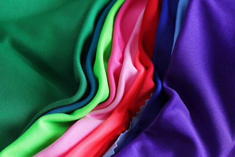 colorful polyester 