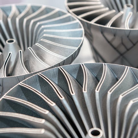 Metal 3D printed parts