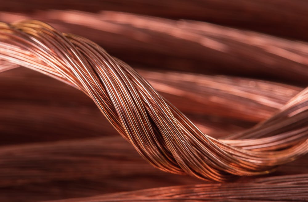 Copper material. Image Credit: Shutterstock.com/Flegere