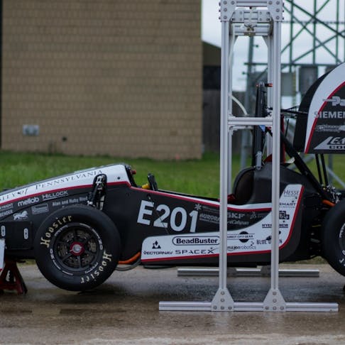 UPenn racing team's car