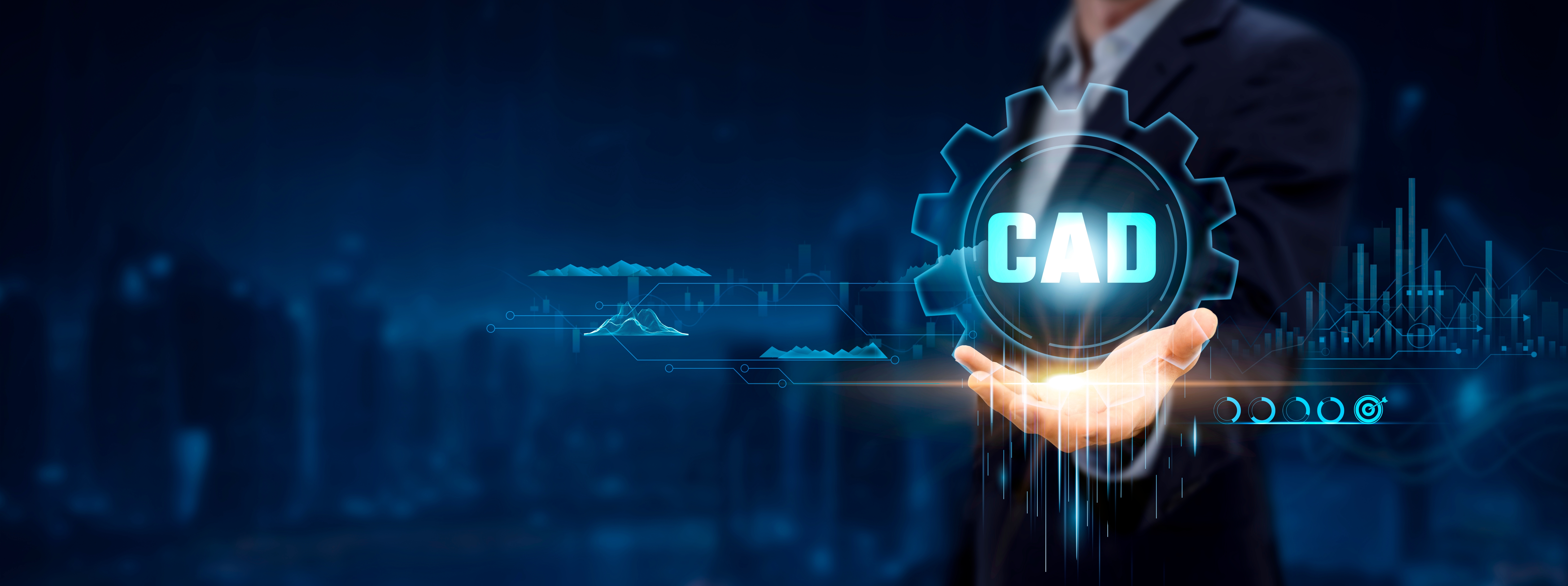 2D CAD Software. Image credit: Shutterstock/Digitala World