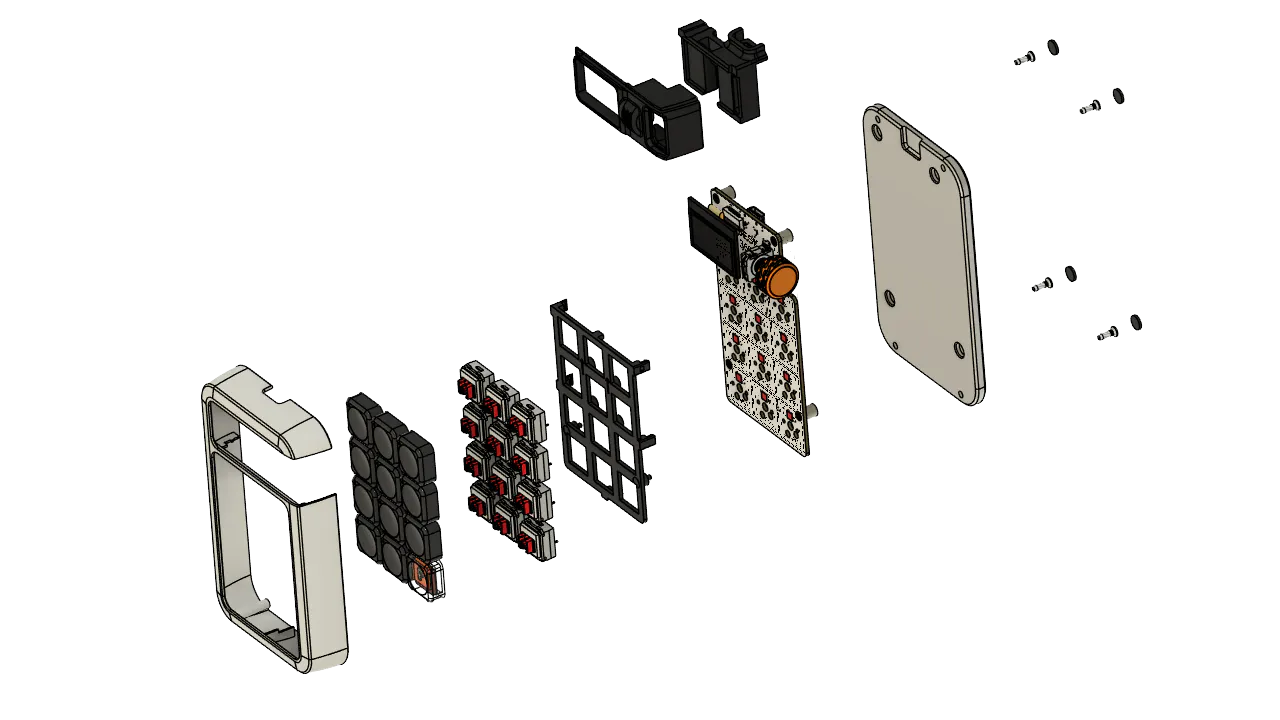 Xometry Autodesk macro keypad 2.0 expanded view