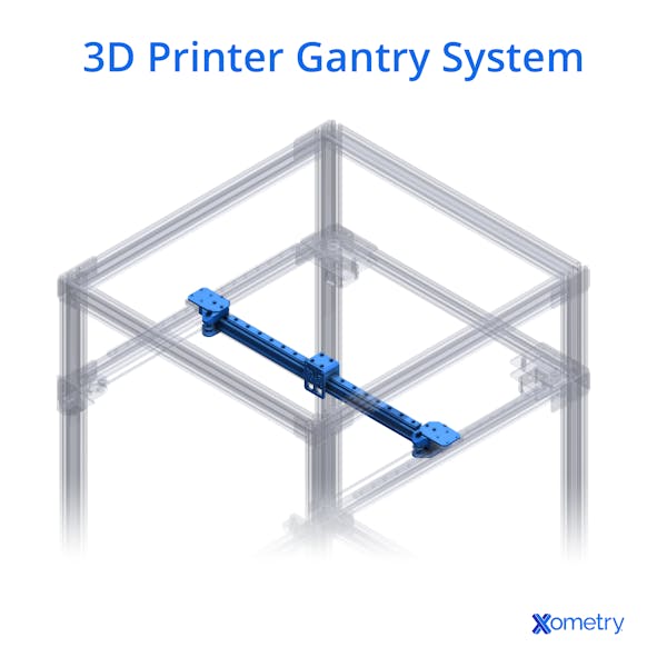 3D printer gantry system