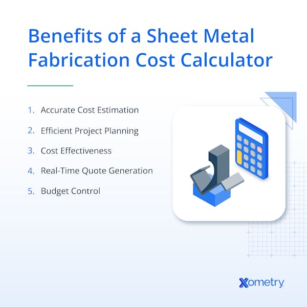 Benefits of Using a Sheet Metal Fabrication Calculator