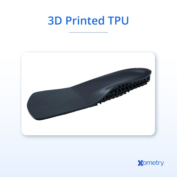 A photograph of 3D printed TPU.