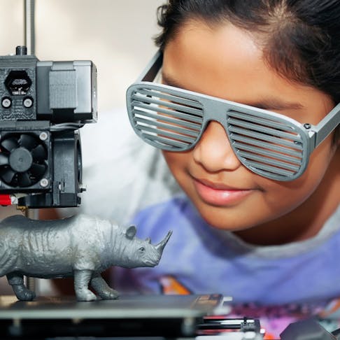 3D printing for education. Image Credit: Shutterstock.com/Marlon Lopez MMG1 Design