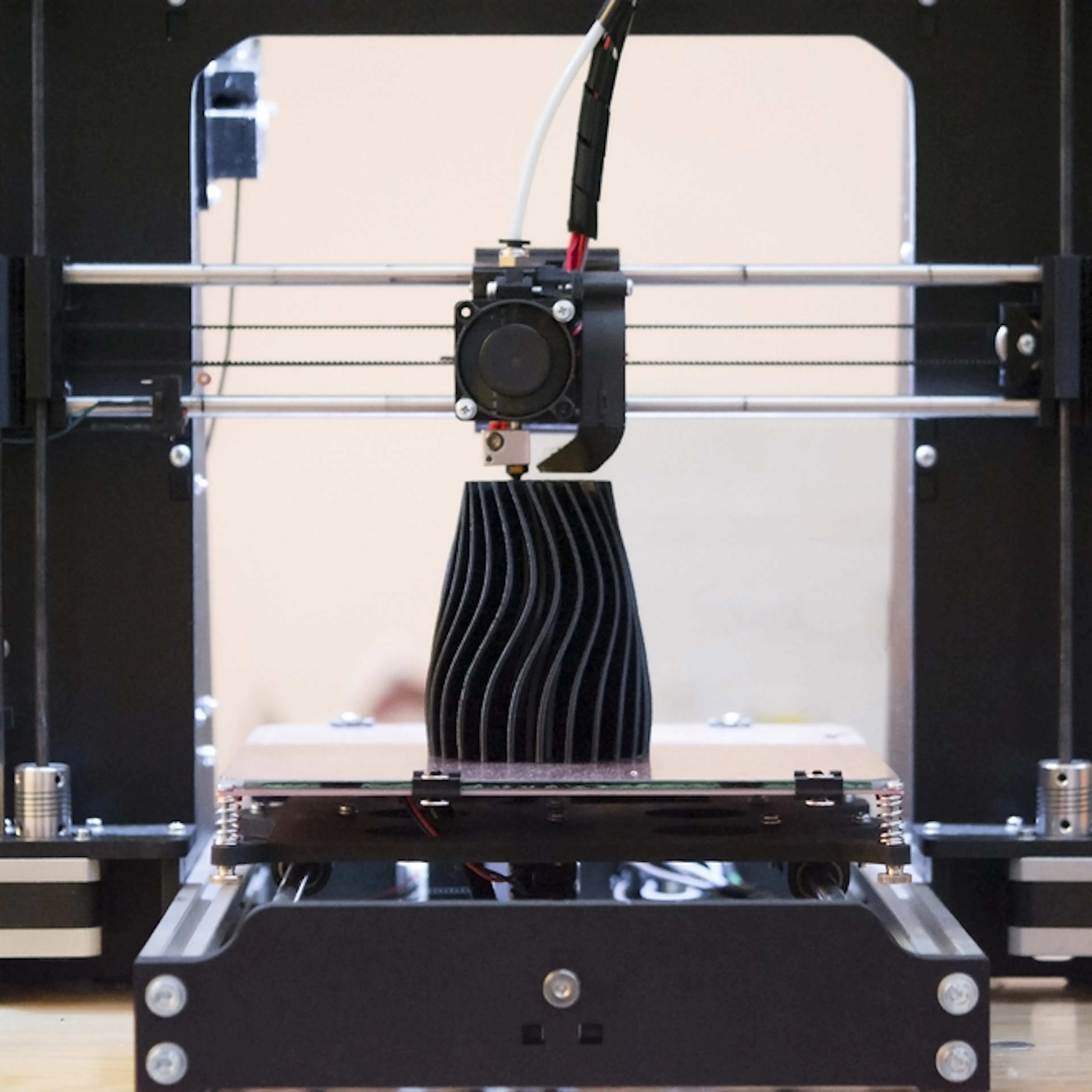 3D printer. Image Credit: Shutterstock.com/MarinaGrigorivna