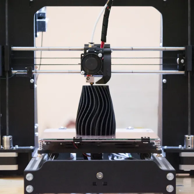 3D printer. Image Credit: Shutterstock.com/MarinaGrigorivna