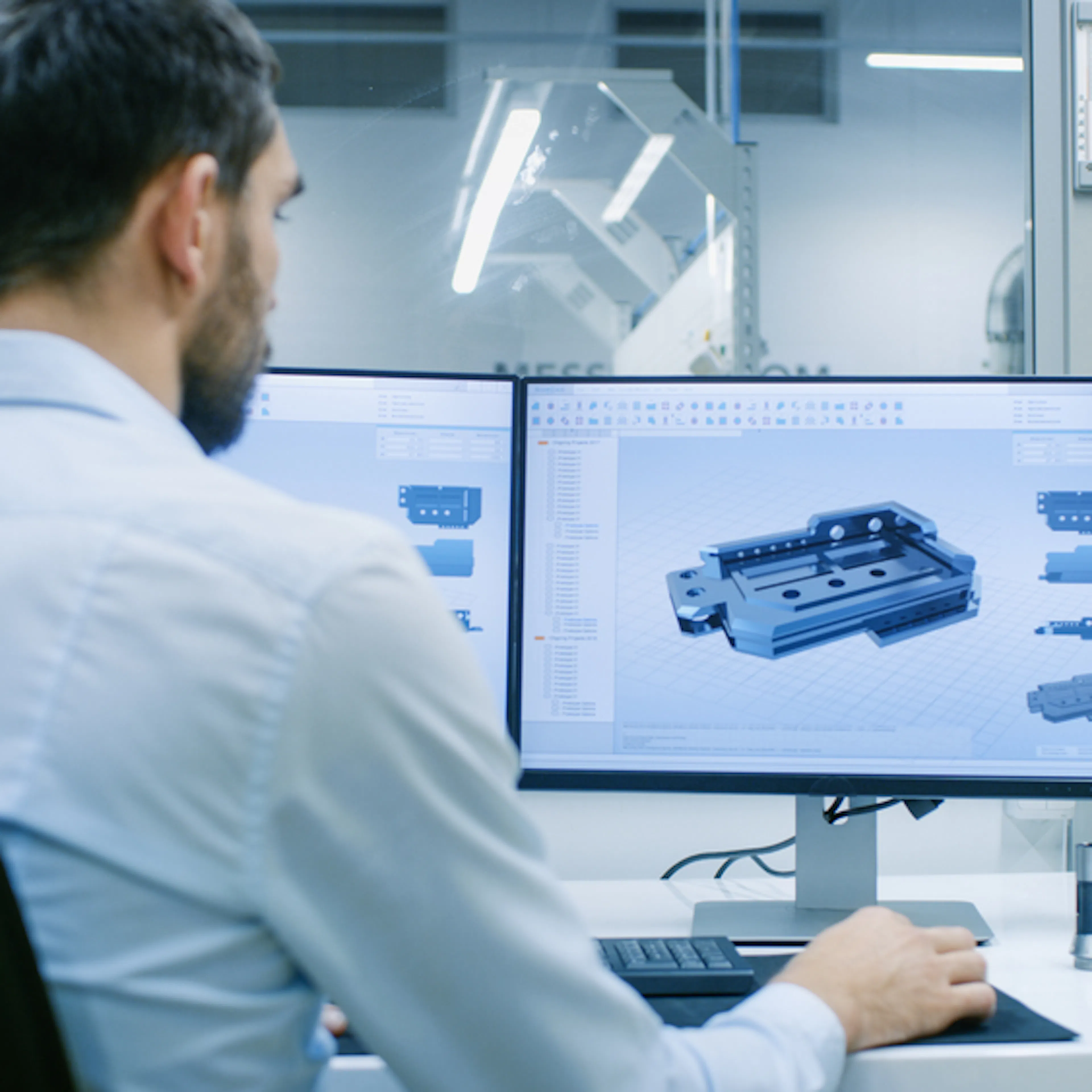 CAD modeling. Image Credit: Shutterstock.com/Gorodenkoff