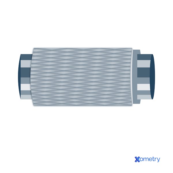 Knurled handle drawing