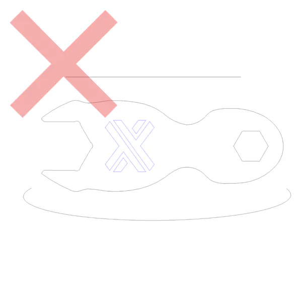 Drawing with extra curves and lines