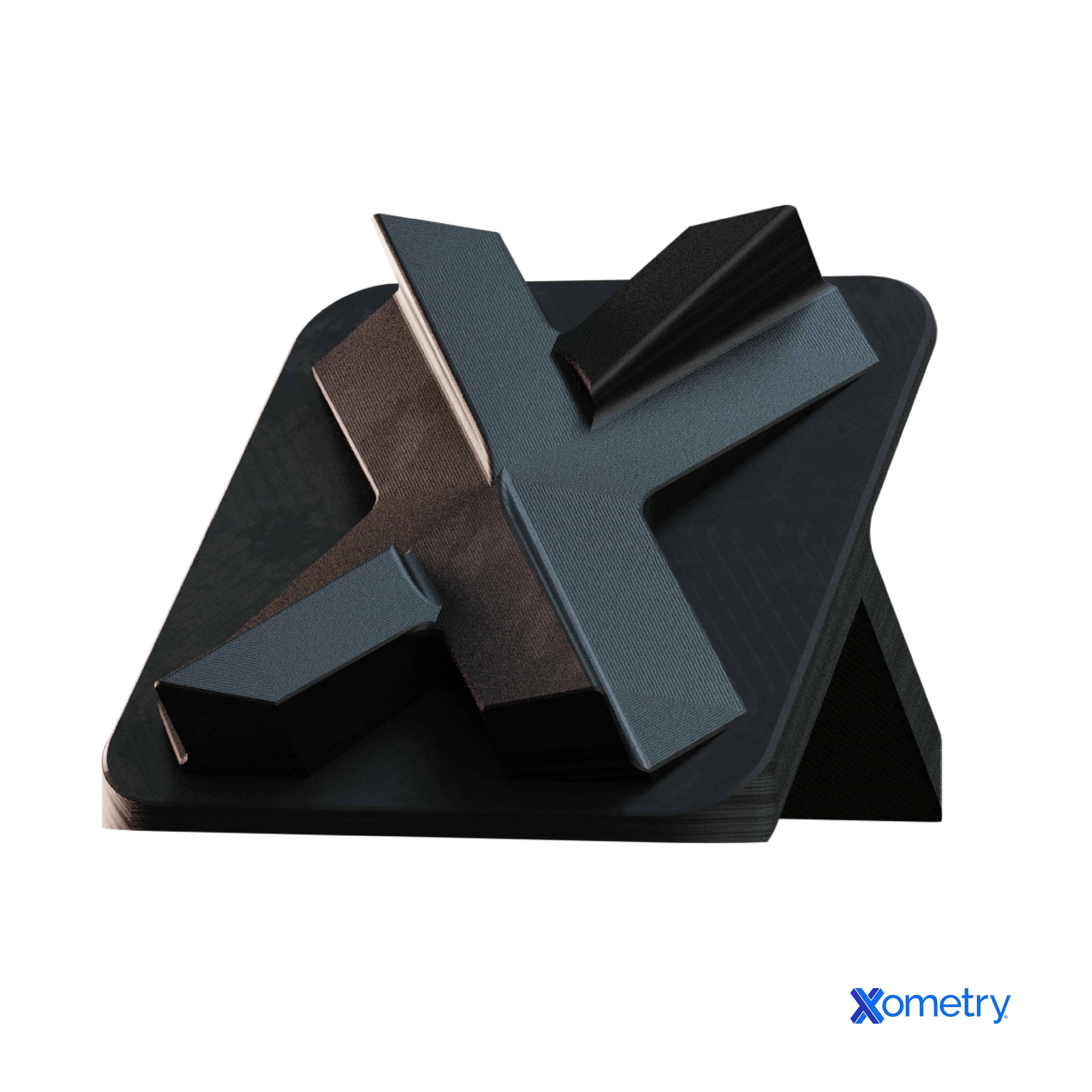 black oxide on a metal X