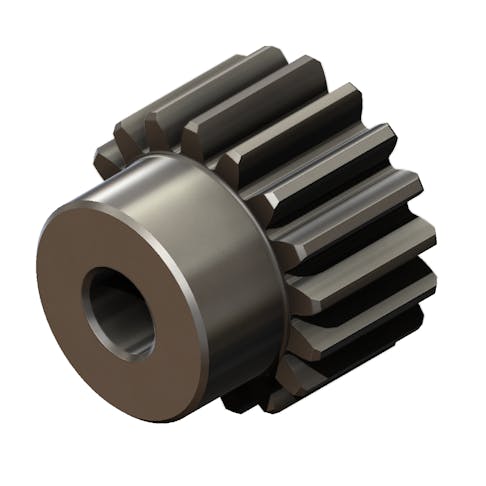 Medium carbon steel part.