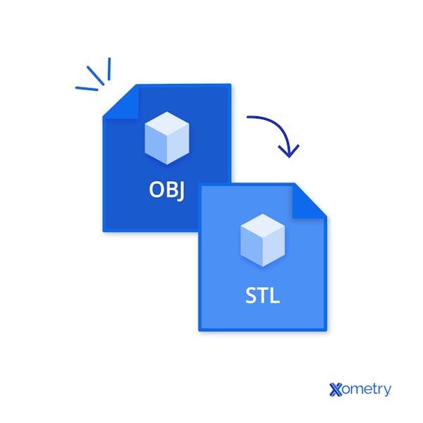 OBJ to STL file conversion