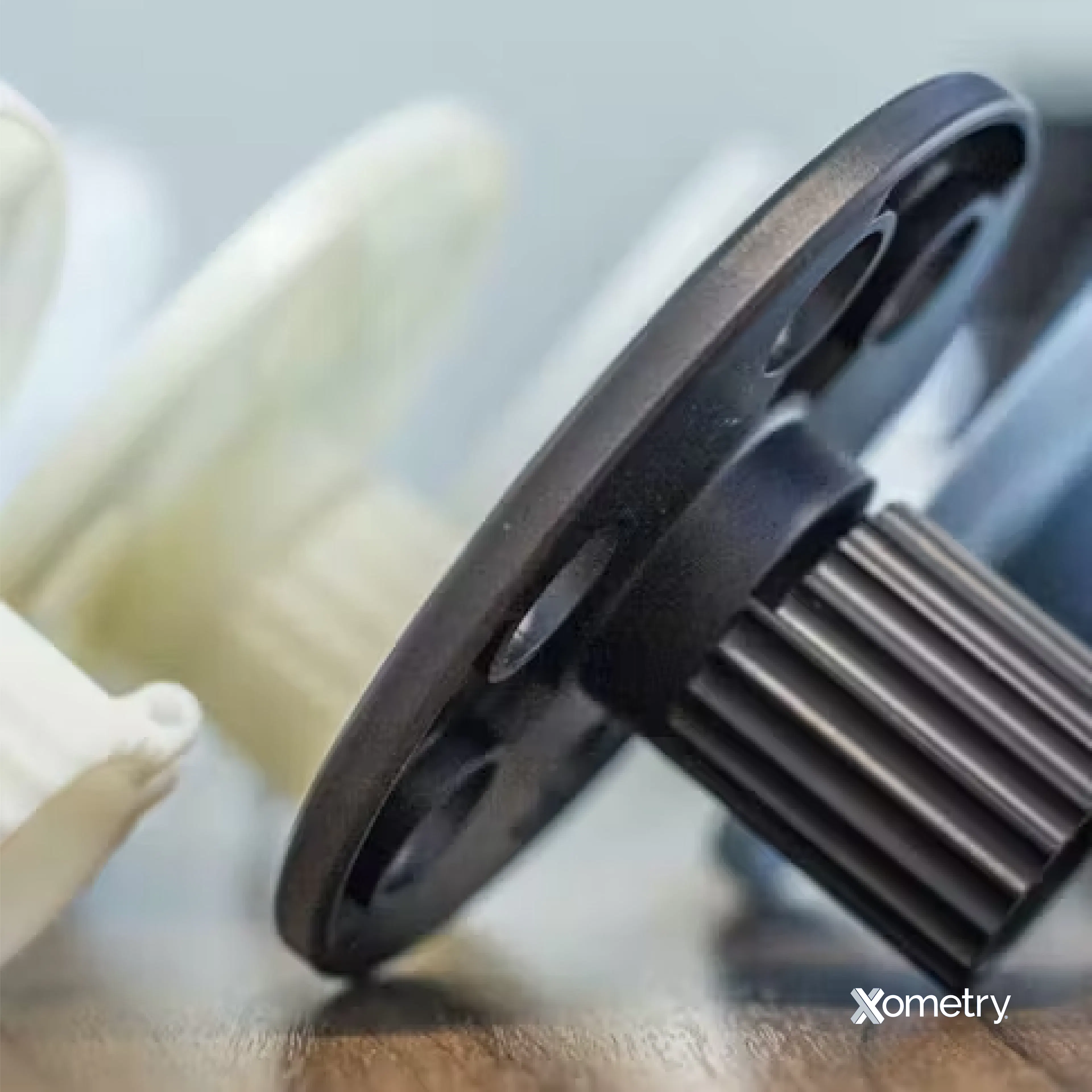 SLA 3D printed replacement parts made by Xometry