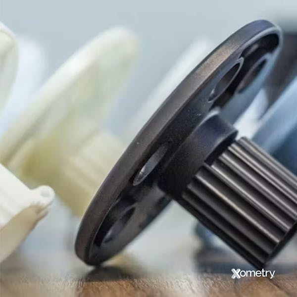 SLA parts made at Xometry