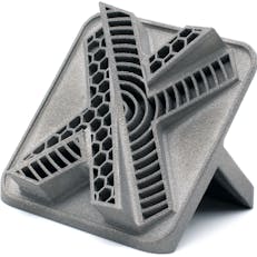 A stainless steel part printed with Xometrys DMLS service.