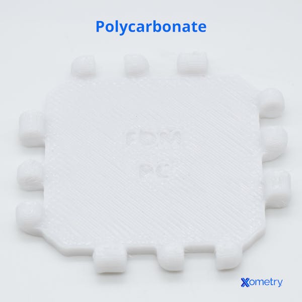 Polycarbonate 3D printed part