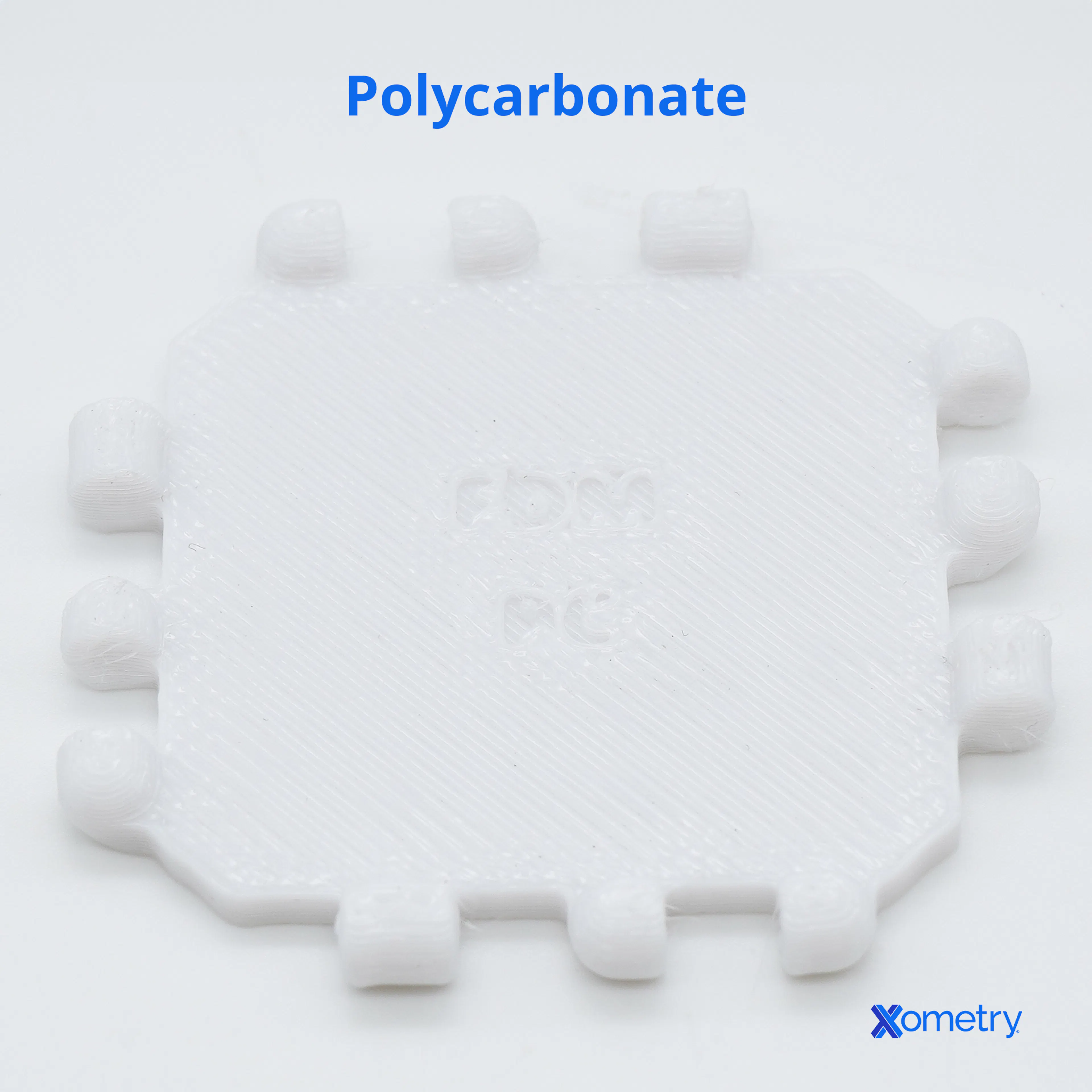 Polycarbonate 3D printed part