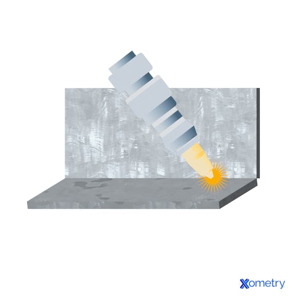 Laser welding in action