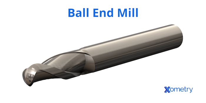 A ball end mill.