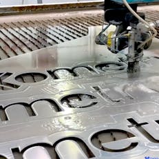 water jet cutting