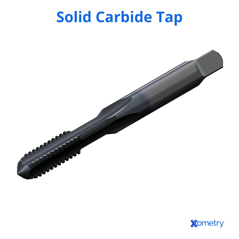 A solid carbide tap.