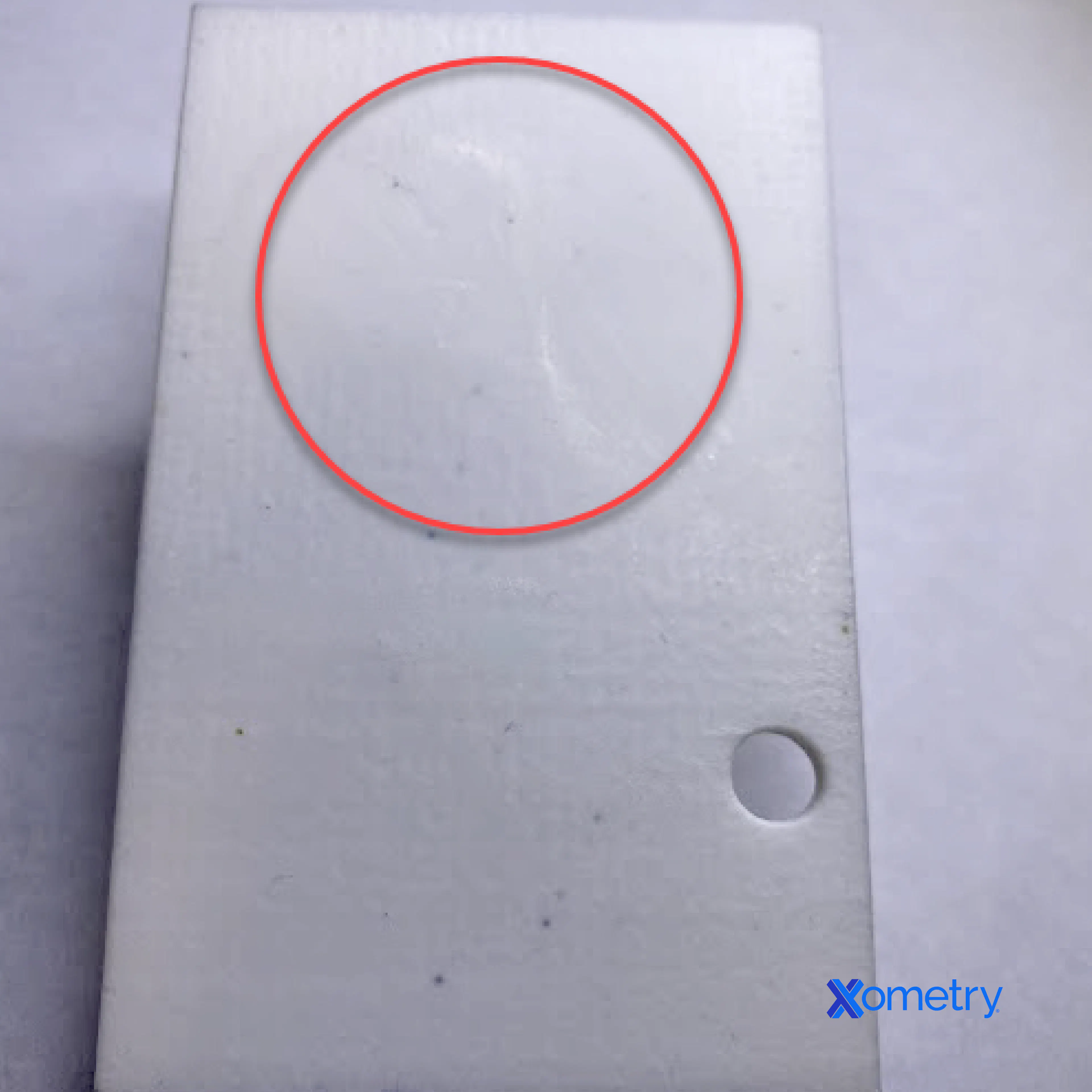blistering results from the surface bubbling