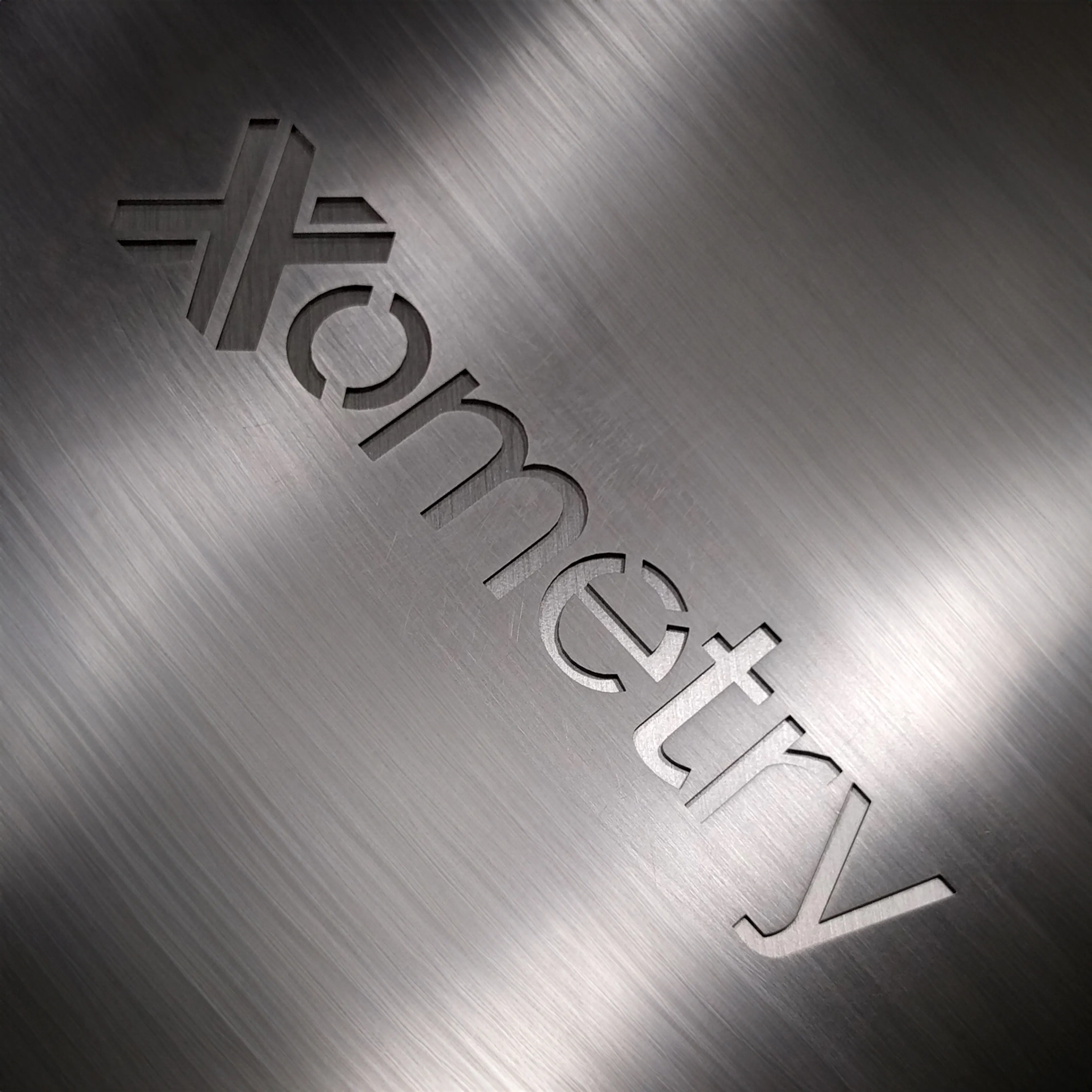 Xometry laser cut text