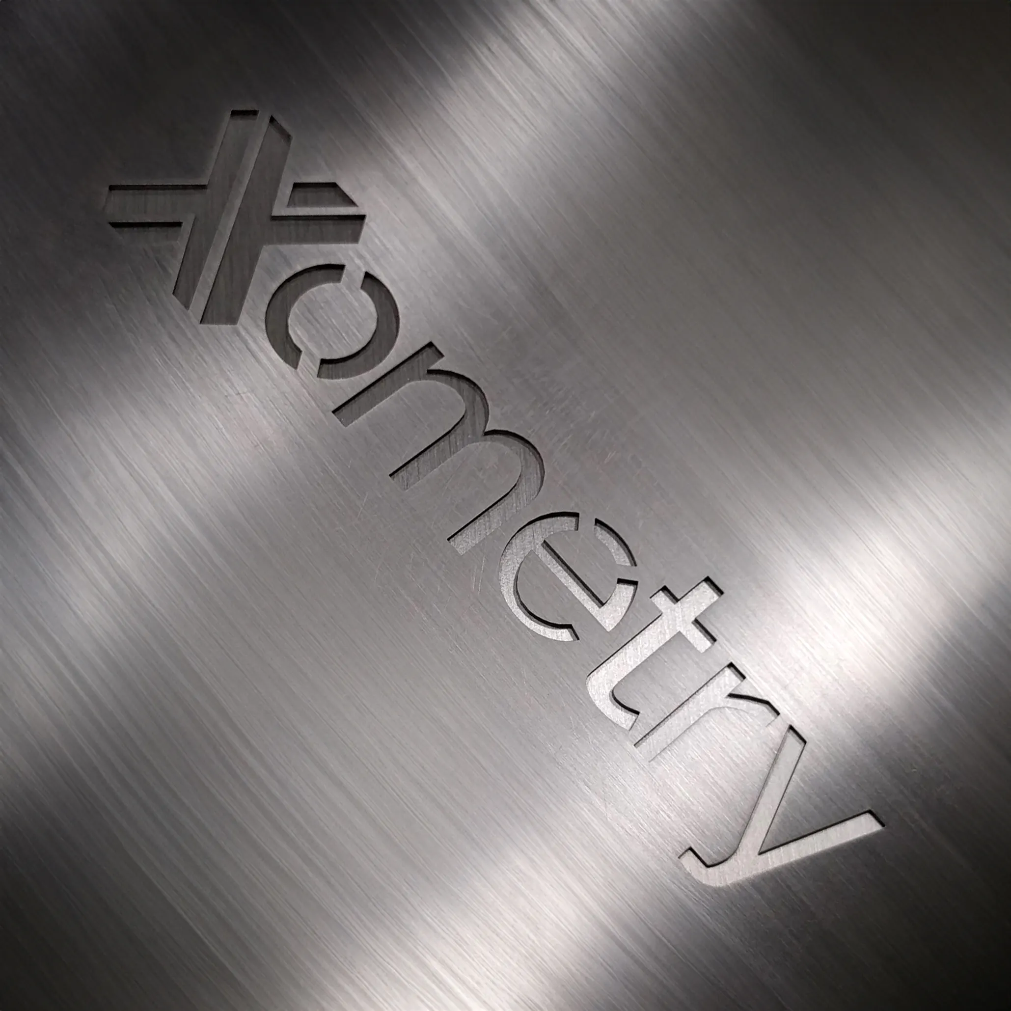 Xometry laser cut text