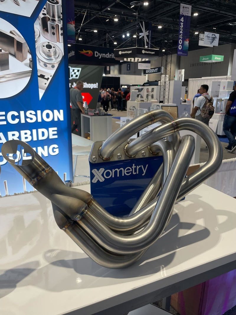 Special part made by The Fabrication Series (TFS) at Xometry.