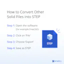 STEP Files: Definition and Creation | Xometry