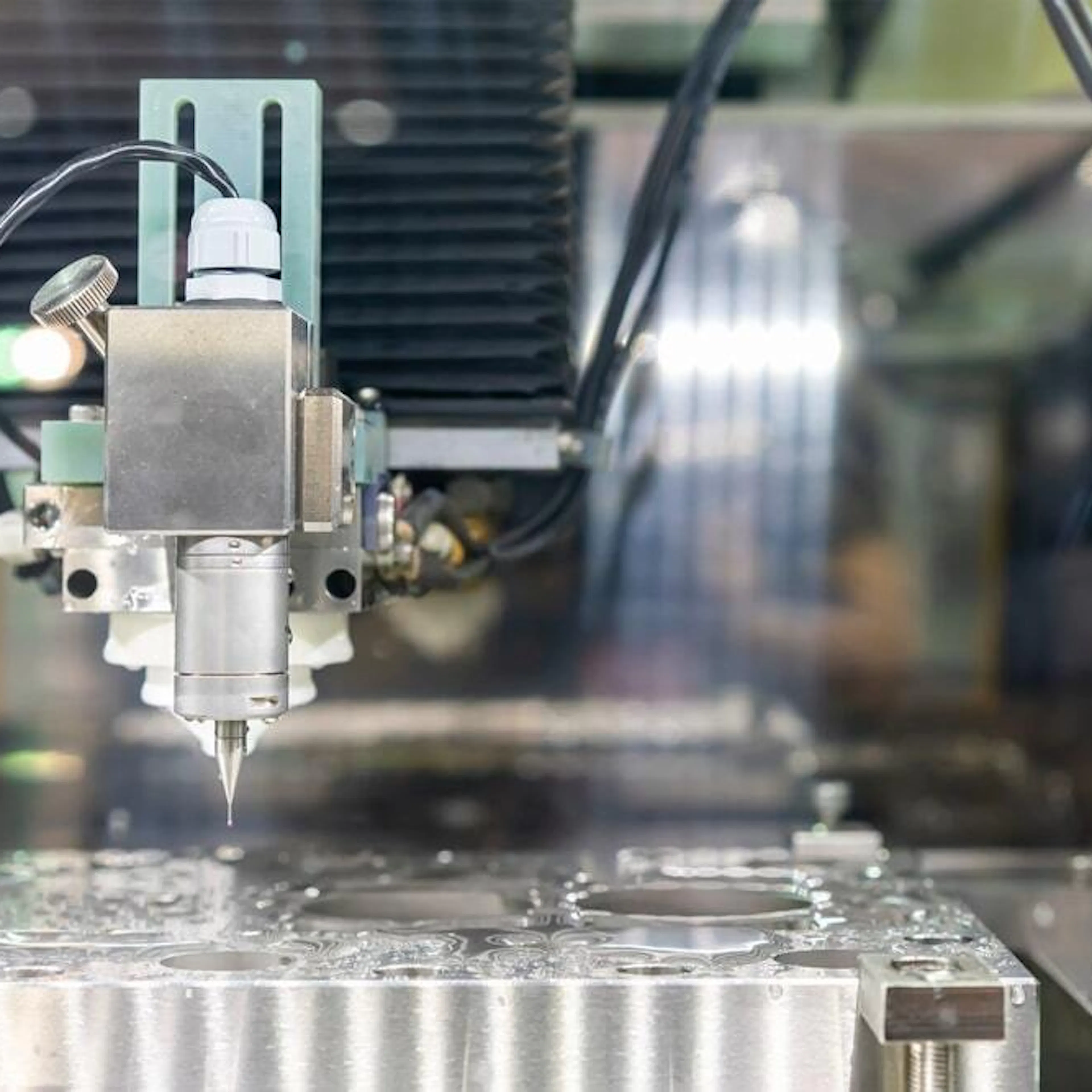 CNC EDM wire cut machine. Image Credit: Shutterstock.com/Surasak_Photo