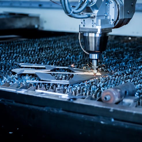 Laser cutting services for metals and plastics
