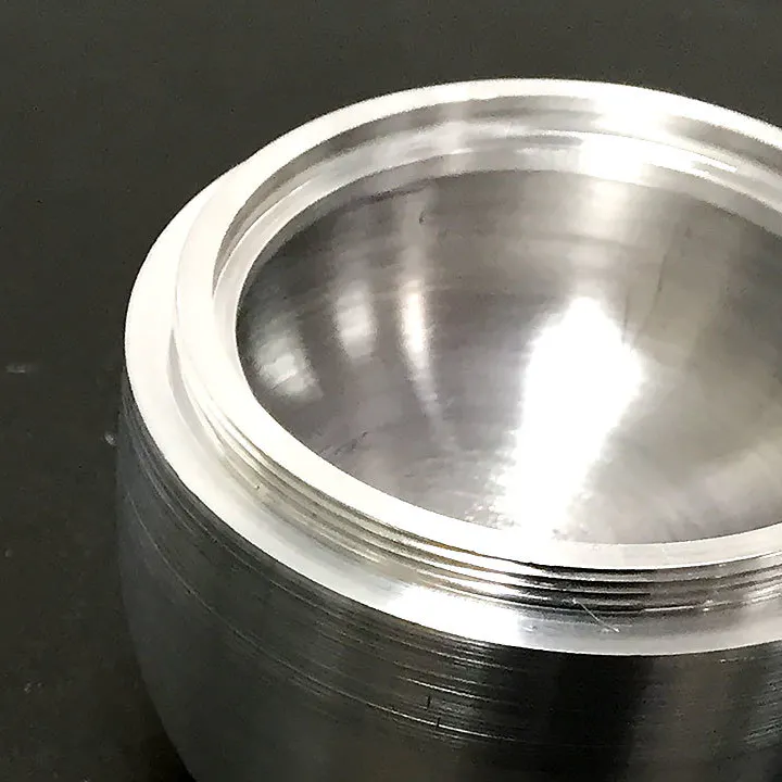 CNC part from above