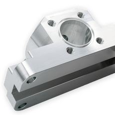 CNC machined part made by Xometry.
