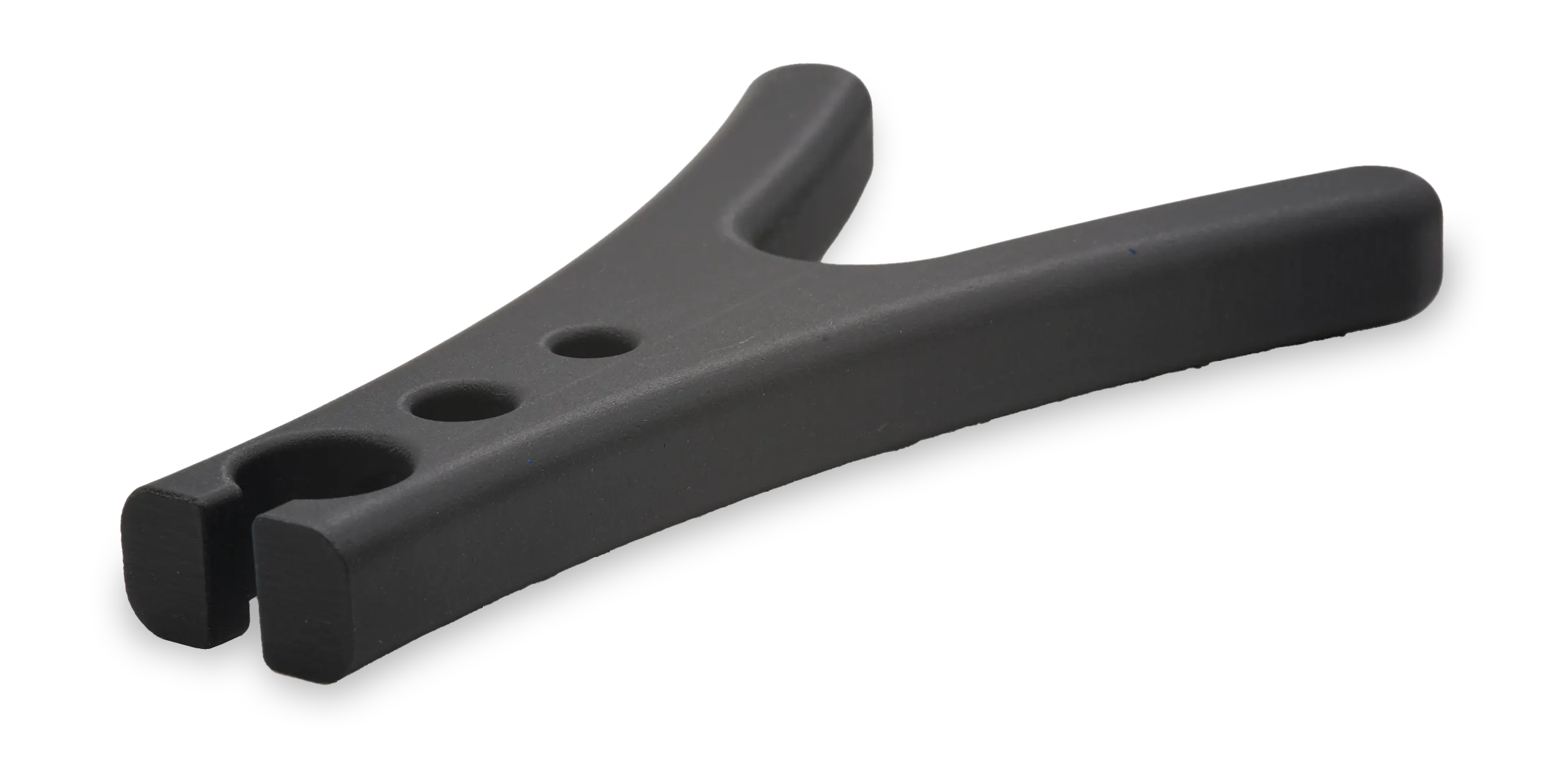 Electrical probe holder made from Formlabs ESD resin.