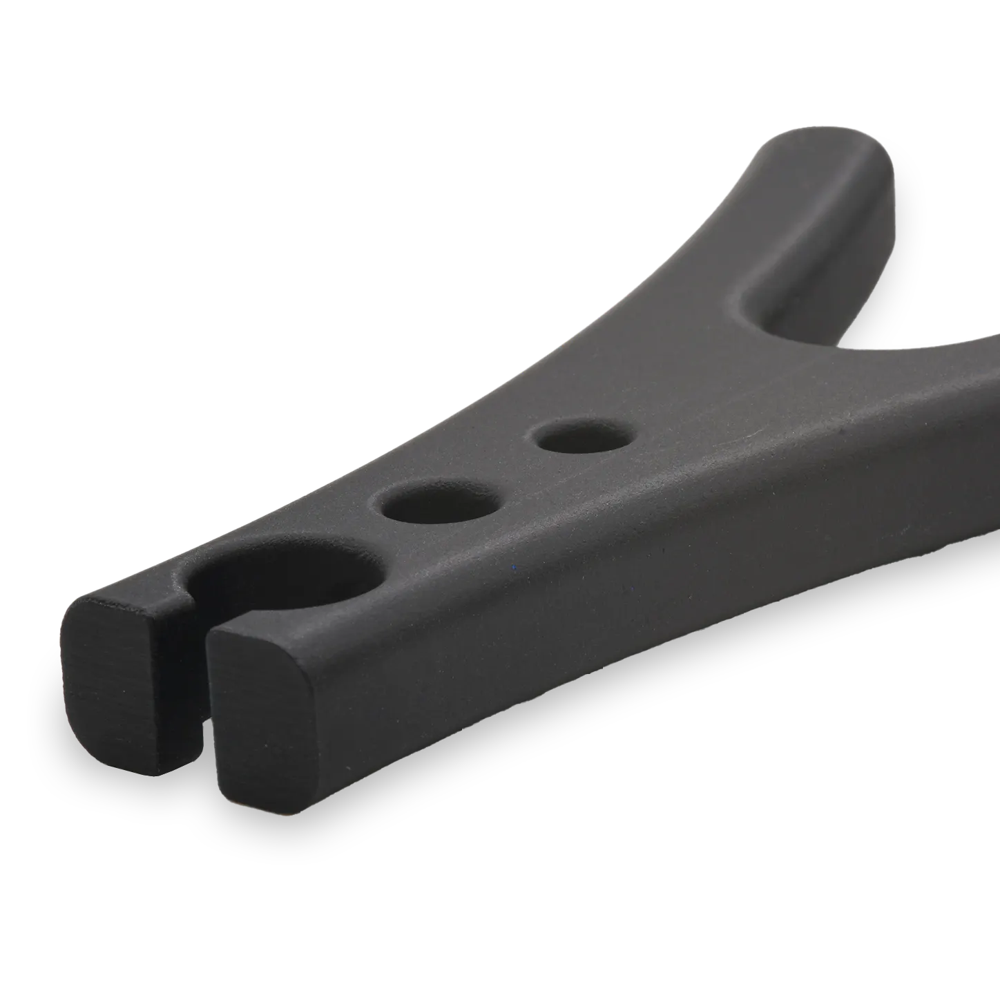 Electrical probe holder made from Formlabs ESD resin.