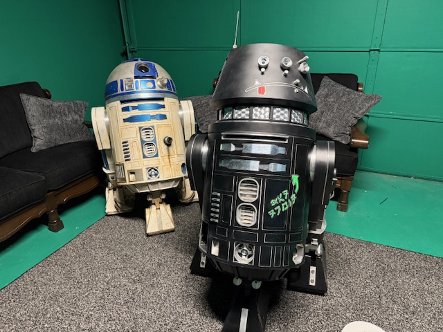 Star Wars droids built by Scavenger Workshop co-founder Mark Hammonds