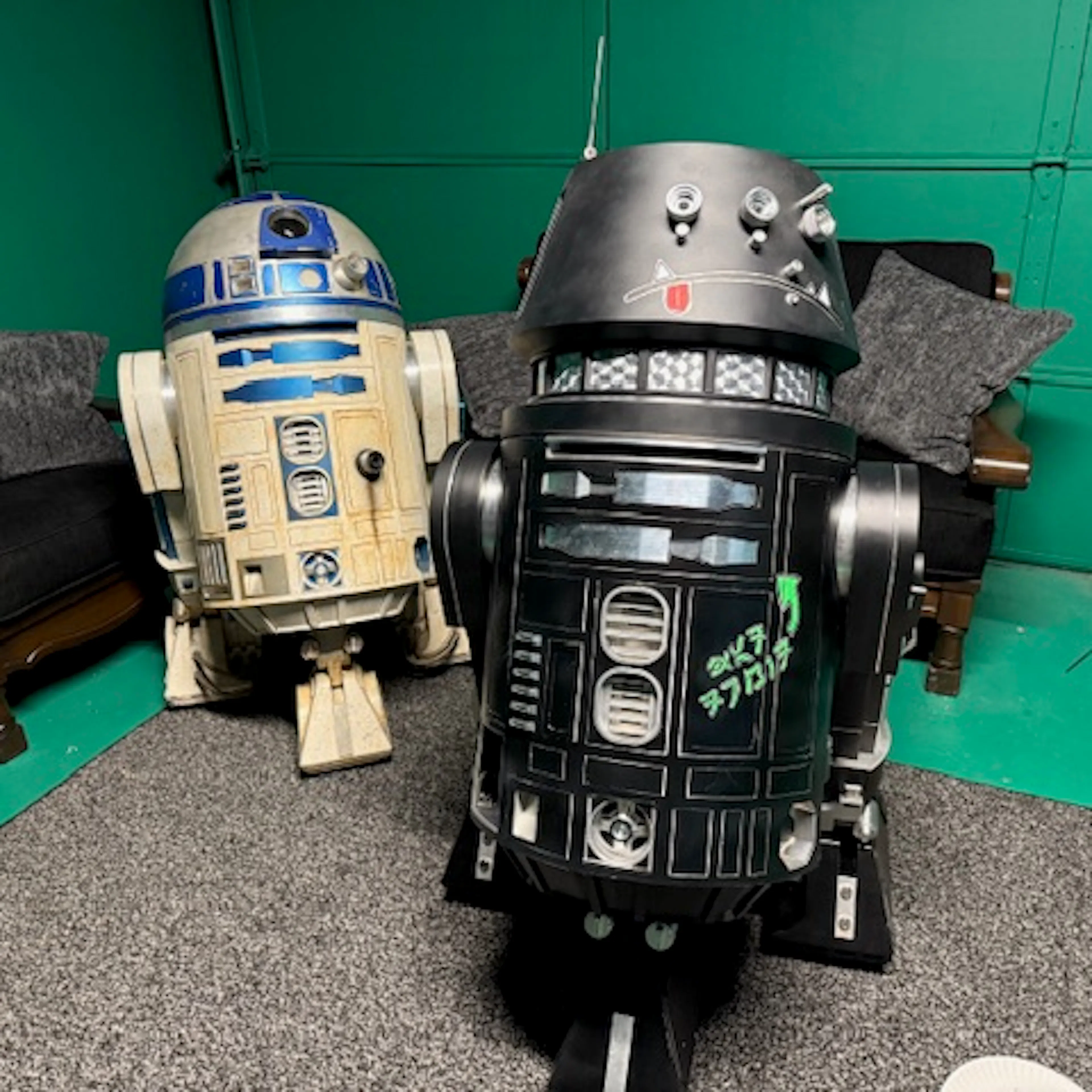 Star Wars droids built by Scavenger Workshop co-founder Mark Hammonds