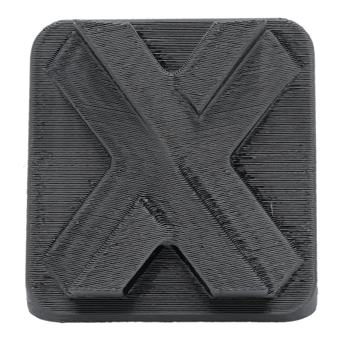 Xometry X-tile printed in Antero 840CN03.