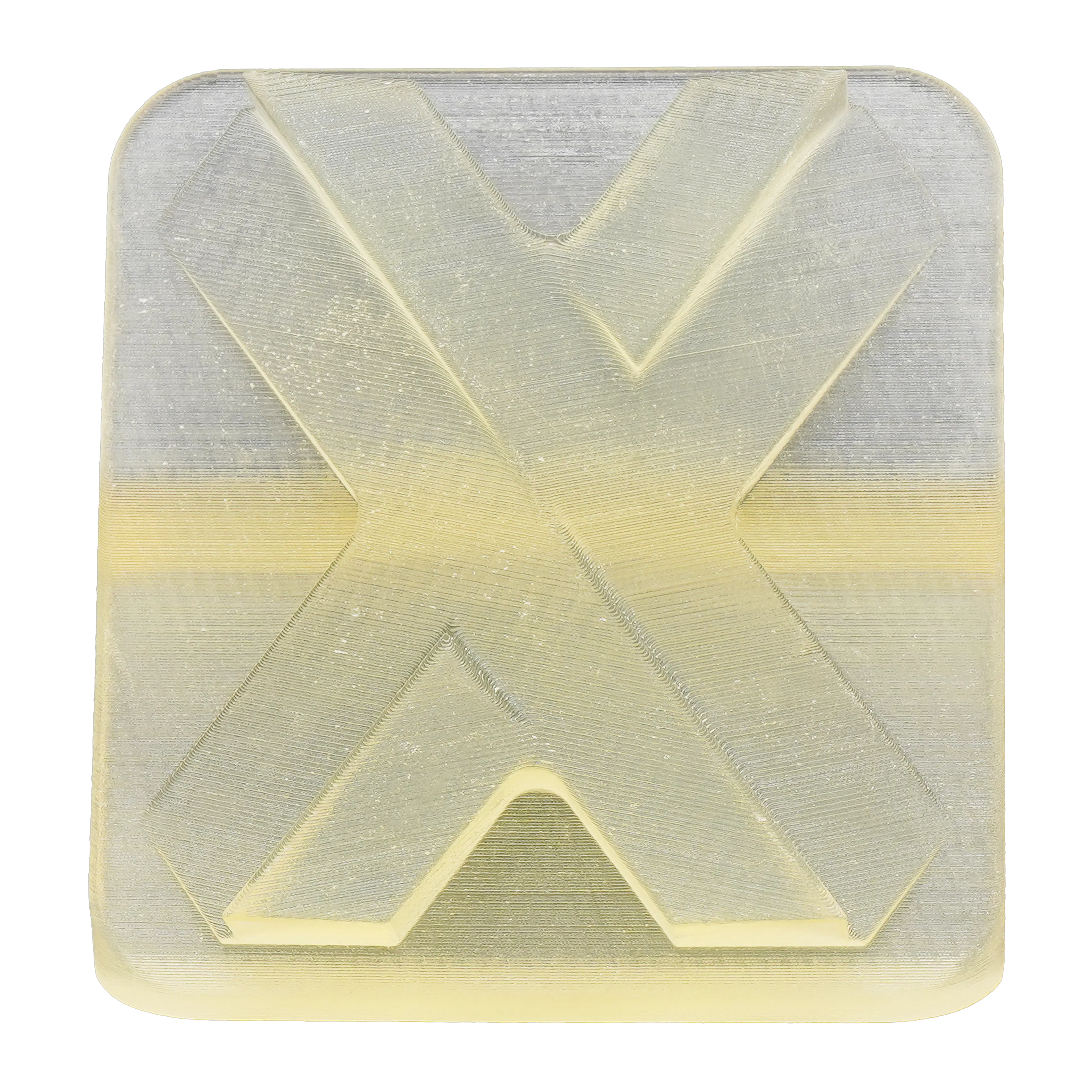 Xometry X-tile printed in Accura SL 5530.