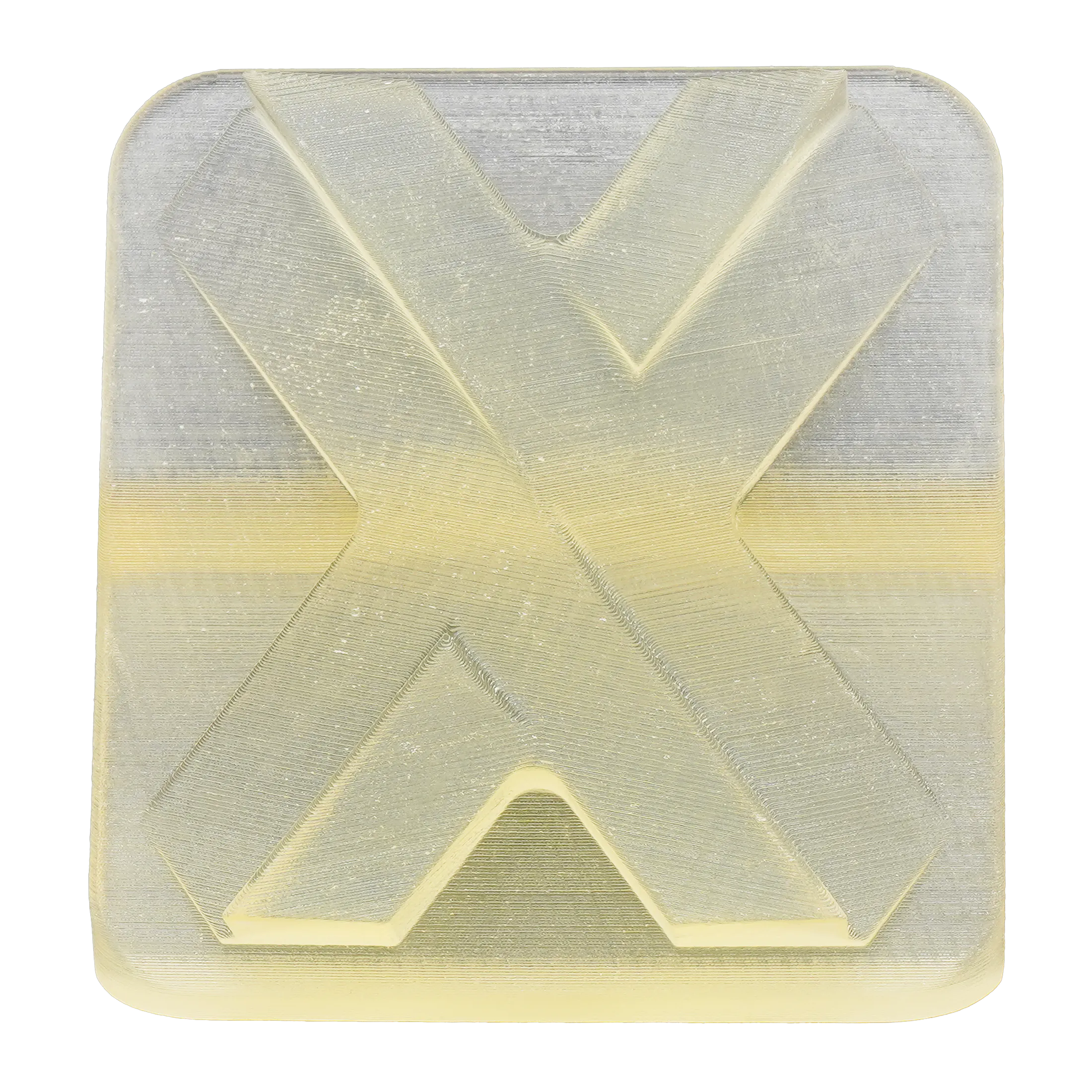 Xometry X-tile printed in Accura SL 5530.