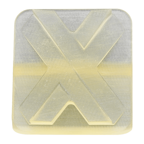 Xometry X-tile printed in Accura SL 5530.