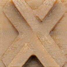 3D printed Xometry X-tile made of VICTREX AM 200.