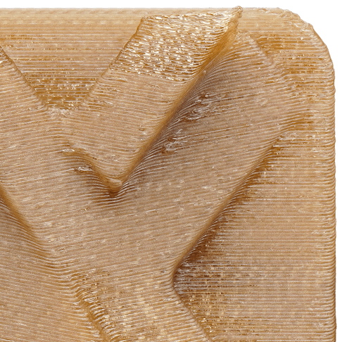 3D printed Xometry X-tile made of VICTREX AM 200.